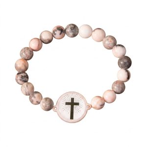 Bracelet Bible Beads — effet Jaspe