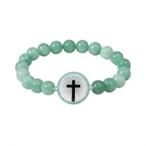 Bracelet Bible Beads — effet Aventurine