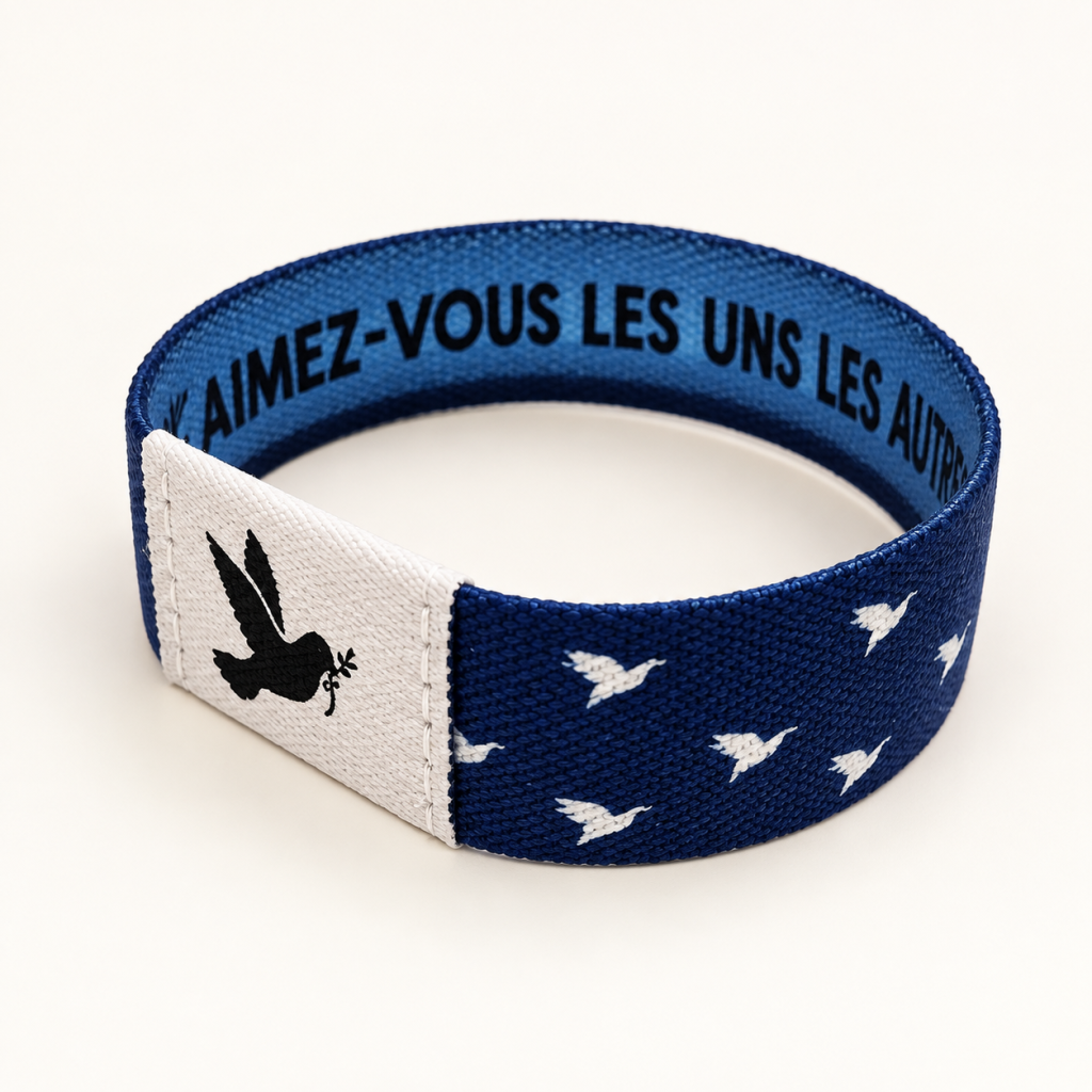 Bracelet Bible Band — Aimez-vous les uns les autres
