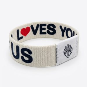 Bracelet Bible Band — I Love Jesus & Jesus Loves You