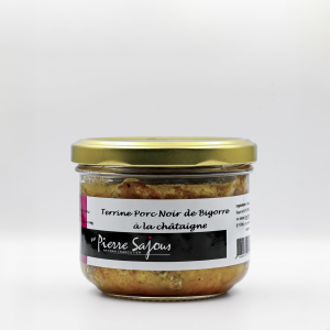Terrine de Porc Noir de Bigorre à la Châtaigne - 180g