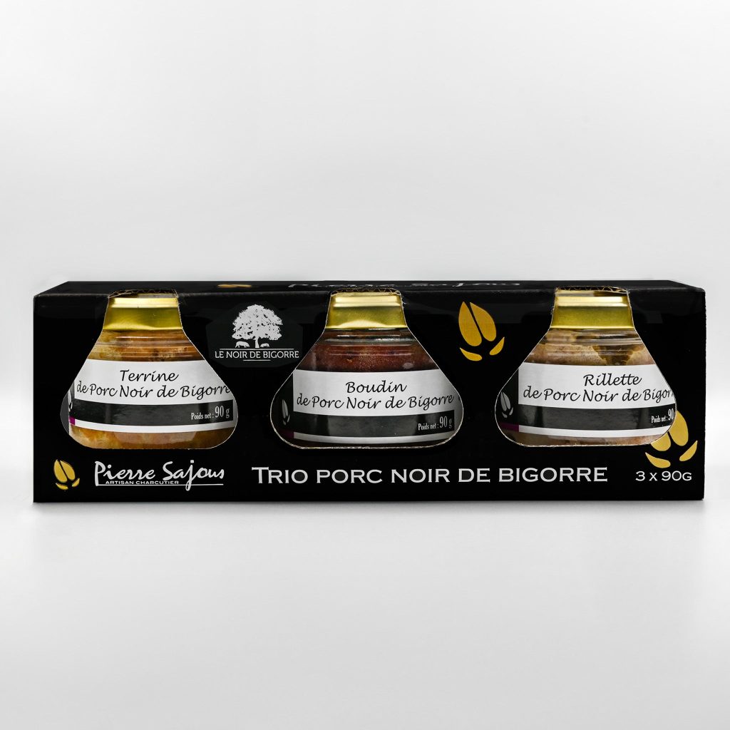 Coffret Trio de Porc Noir de Bigorre - 3 x 90g