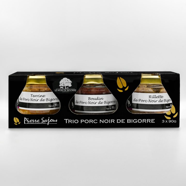 Coffret Trio de Porc Noir de Bigorre - 3 x 90g