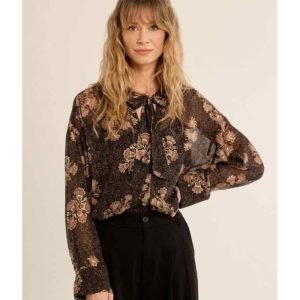 BLOUSE ET CARACO VOILE IMPRIMÉ FLORAL - MOLLY BRACKEN