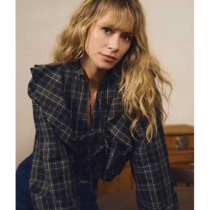 BLOUSE FANTAISIE CARREAUX EN COTON - MOLLY BRACKEN