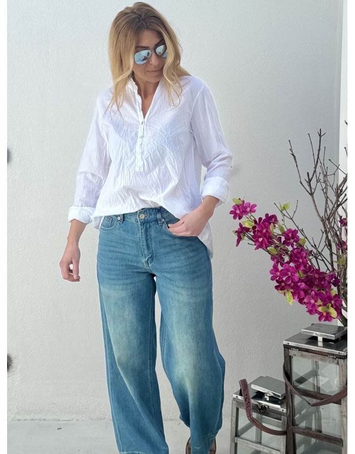 CHEMISE FOGGIA BLANCHE BANDITAS