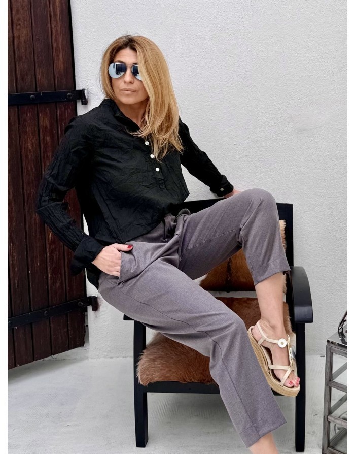 CHEMISE FOGGIA NOIRE BANDITAS