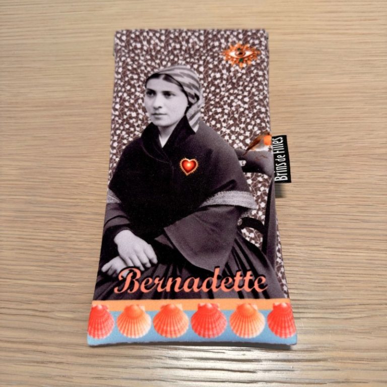 Étui lunettes Bernadette de Lourdes
