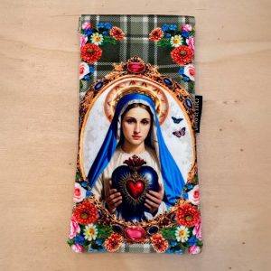 Étui lunettes Vierge coeur sacré