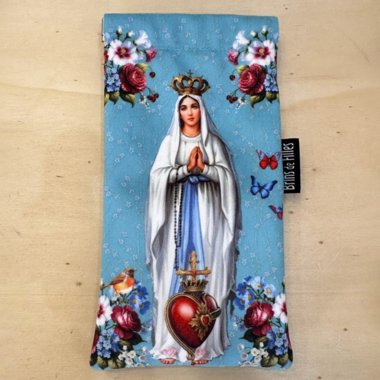 Étui lunettes Vierge Marie