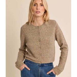 GILET COURT CAMEL CHINĂ - MOLLY BRACKEN