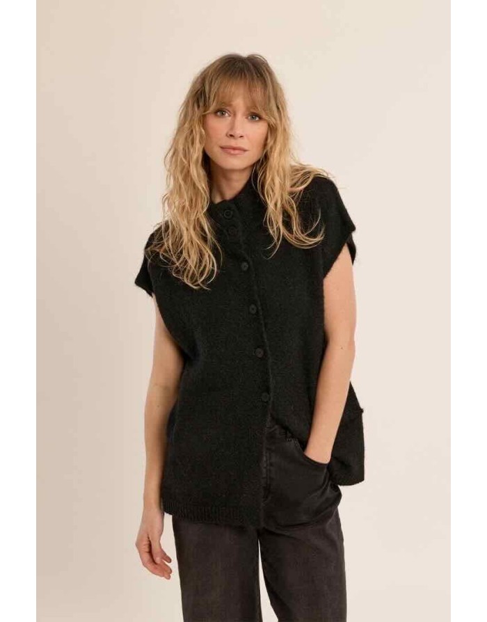 GILET LONG MAILLE BÉRÉNICE MOLLY BRACKEN