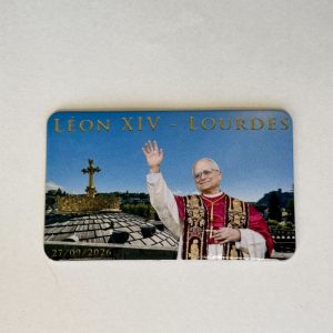 Magnet Pape Léon XIV Lourdes
