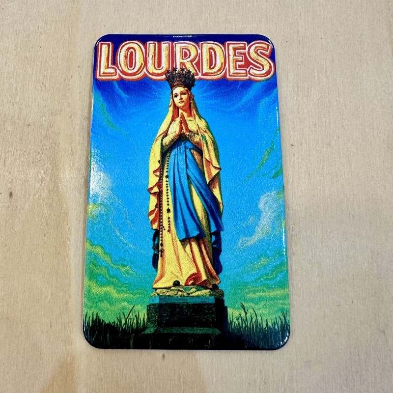 Magnet Statue Vierge Marie Lourdes