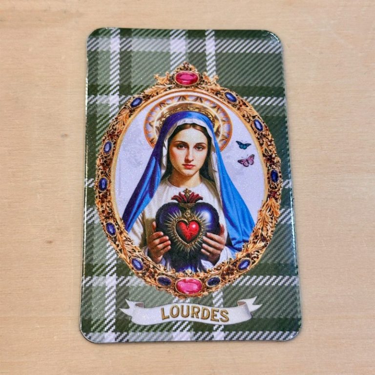Magnet Vierge au tartan