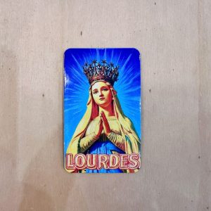 Magnet Vierge Marie Tête Couronnée Lourdes
