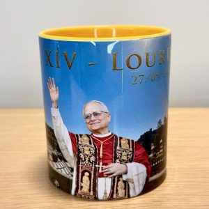 Mug Pape Léon XIV à Lourdes 2026