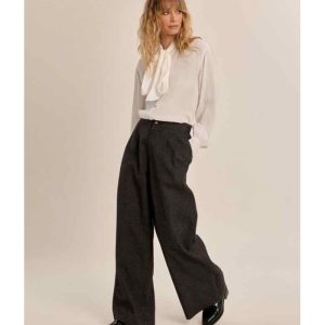PANTALON LARGE TAILLE HAUTE  - MOLLY BRACKEN