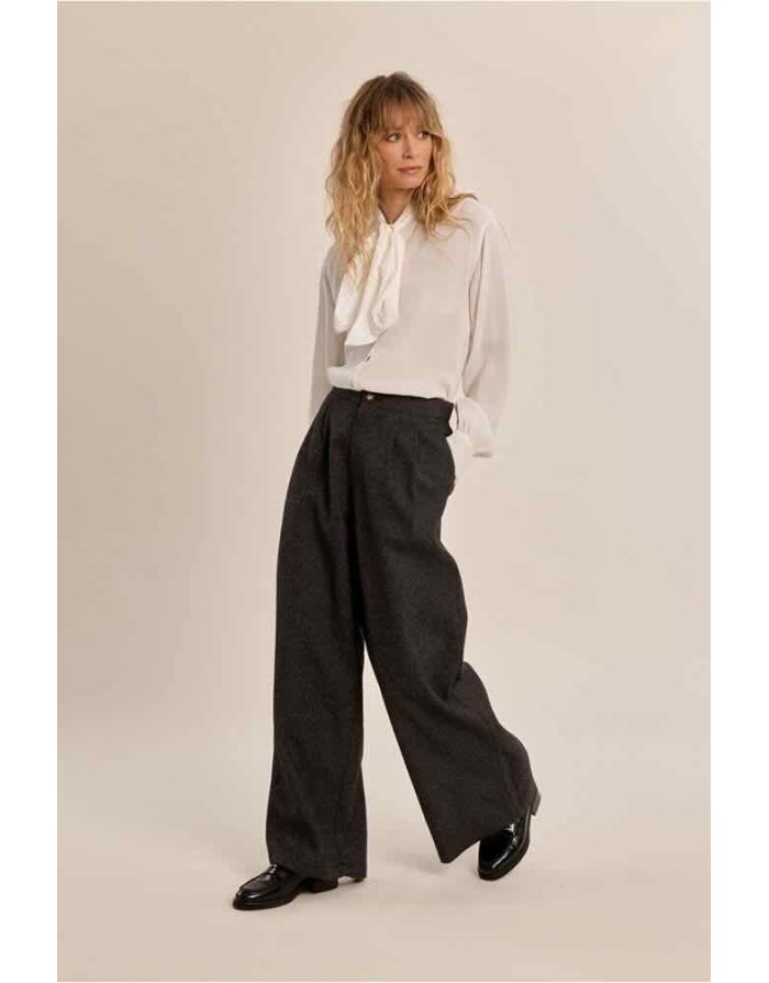 PANTALON LARGE TAILLE HAUTE  - MOLLY BRACKEN