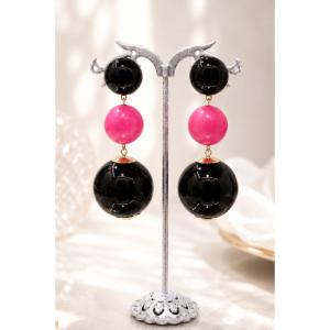 Pepsy noir/fuschia (clips)