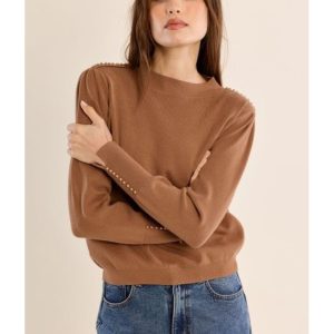 PULL AVEC PERLES SACHA MOLLY BRACKEN