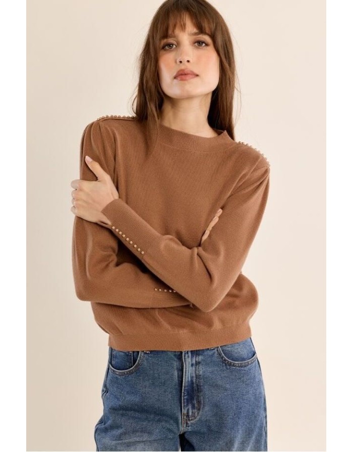 PULL AVEC PERLES SACHA MOLLY BRACKEN