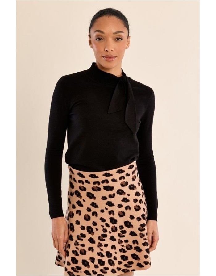 PULL COL NOEUD COUTURE STUART MOLLY BRACKEN
