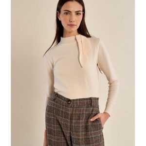 PULL COL NOEUD COUTURE STUART MOLLY BRACKEN