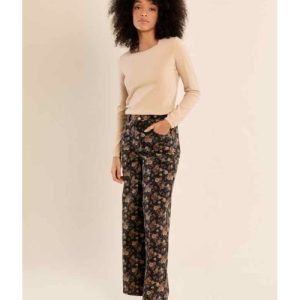 PULL BEIGE MAILLE FINE PERLÉ - MOLLY BRACKEN