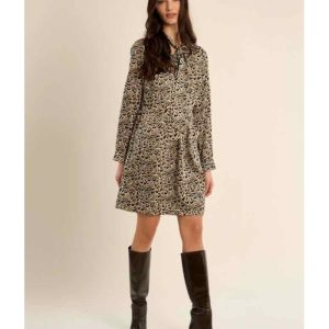 ROBE IMPRIMÉE COL LAVALLIÈRE - MOLLY BRACKEN