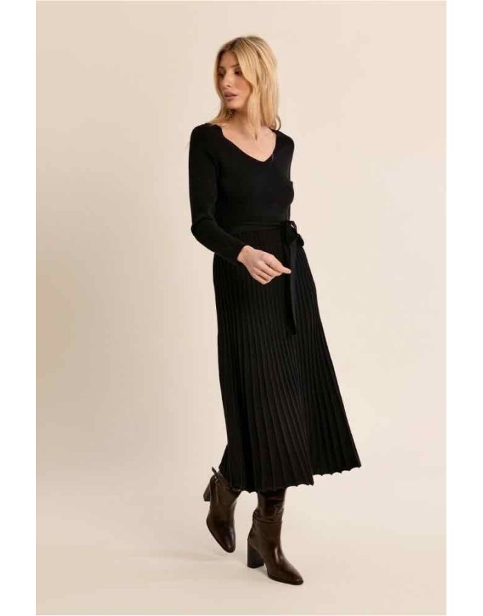 ROBE LONGUE PLISSÉE ELSA MOLLY BRACKEN