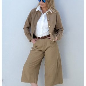 VESTE DENIM KAKI ADALIE MOLLY BRACKEN