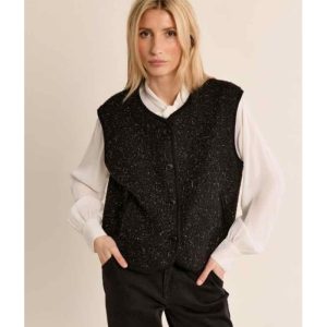 GILET SANS MANCHES MAILLE TEXTURÉE - MOLLY BRACKEN